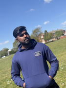 Navy Blue Hoodie