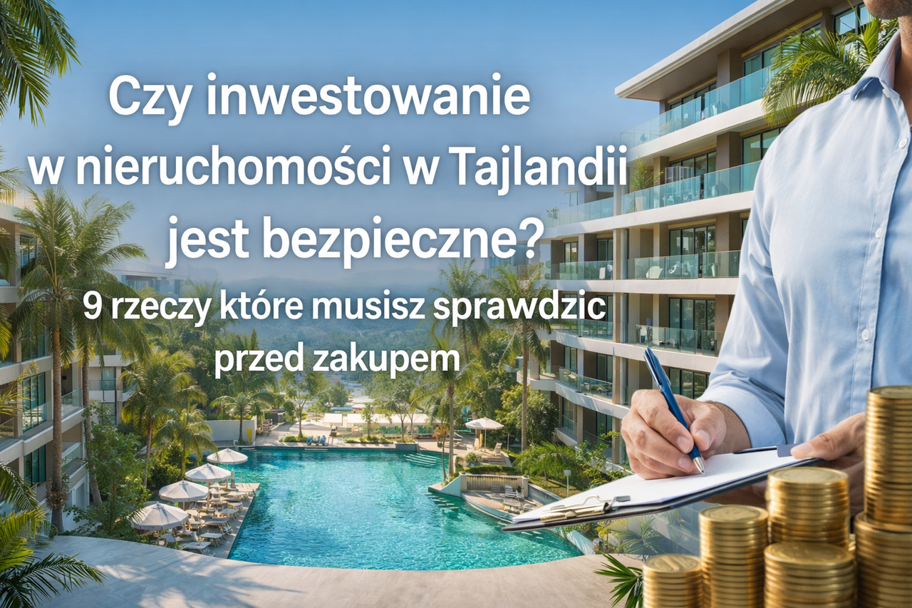 Czy inwestowanie w nieruchomości w Tajlandii jest bezpieczne?