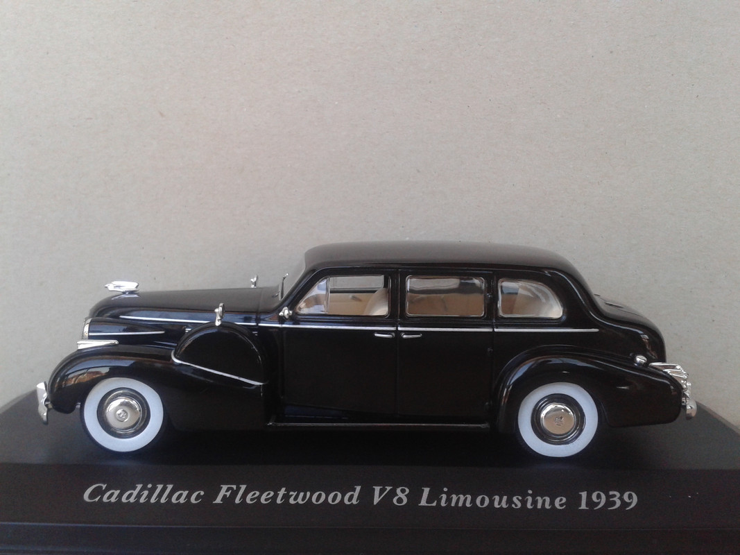 1939 Cadillac Serie 75 V8 Fleetwood Limousine (Ixo – nº46 Los Más Bellos Coches De Época) (10)
