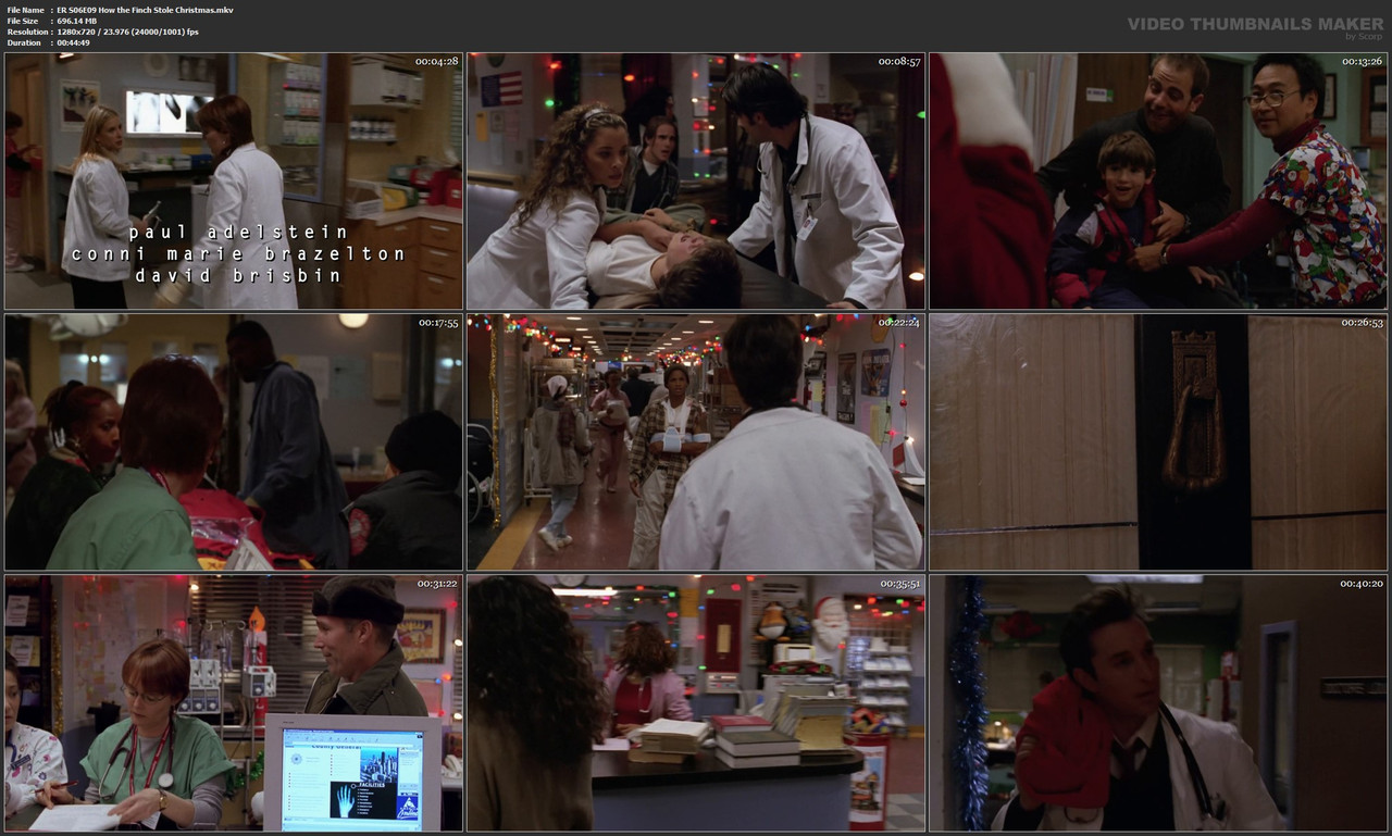 ER S06E09 How the Finch Stole Christmas.mkv