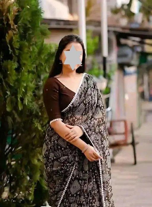 Georgette Saree Georgette Ka Saree Color 4 (R105)