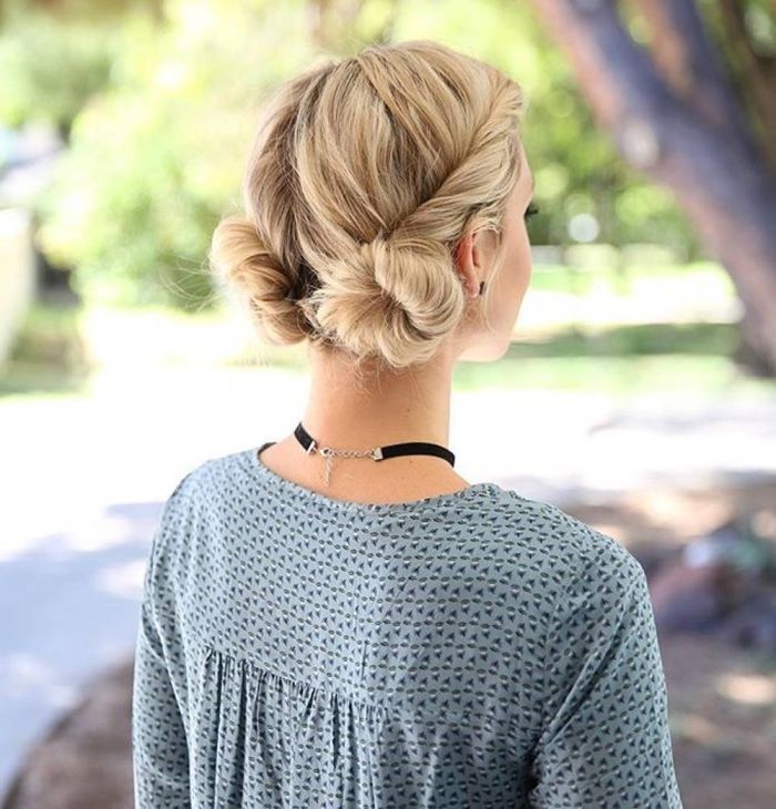 Cute Space Bun Hairstyles