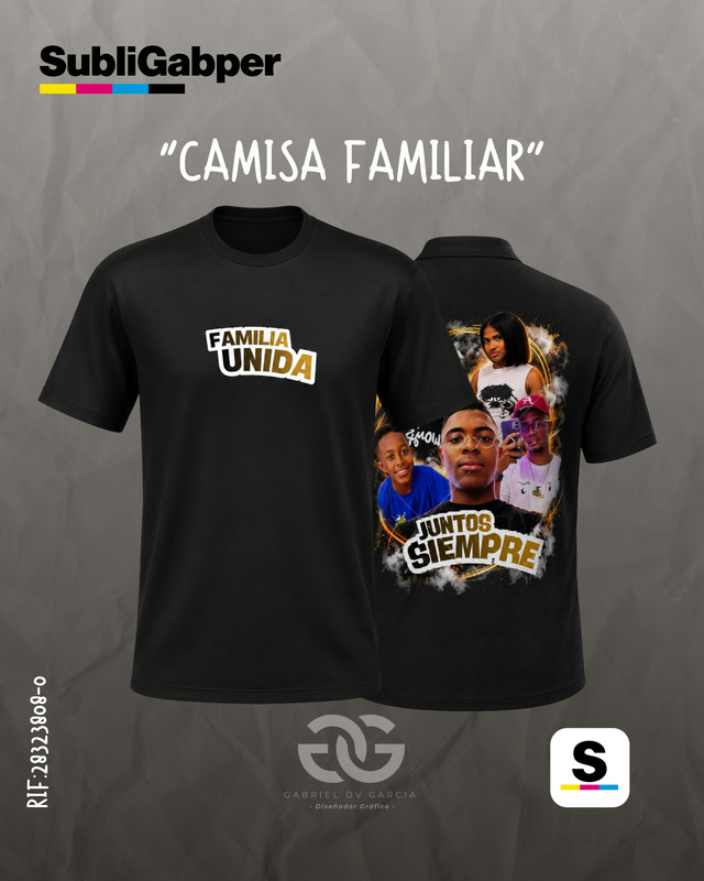 Camisa Familiar DTF