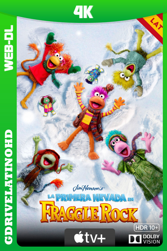 La primera nevada en Fraggle Rock (2025) WEB-DL 4K DV HDR10+ Latino-Inglés