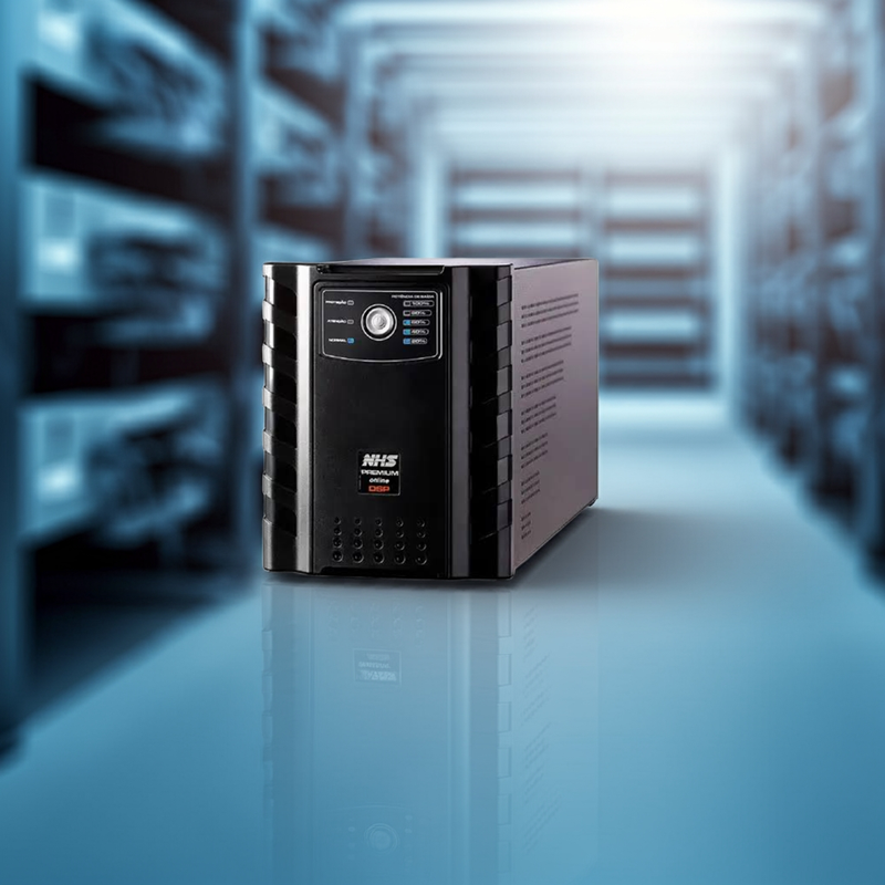 Nobreak NHS Premium GII em um ambiente de data center