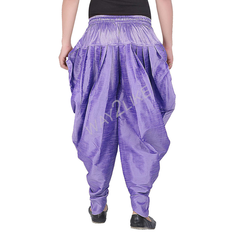 Patiala Salwar Pants Dupion Silk For Men Handmade Festival Occasion ...