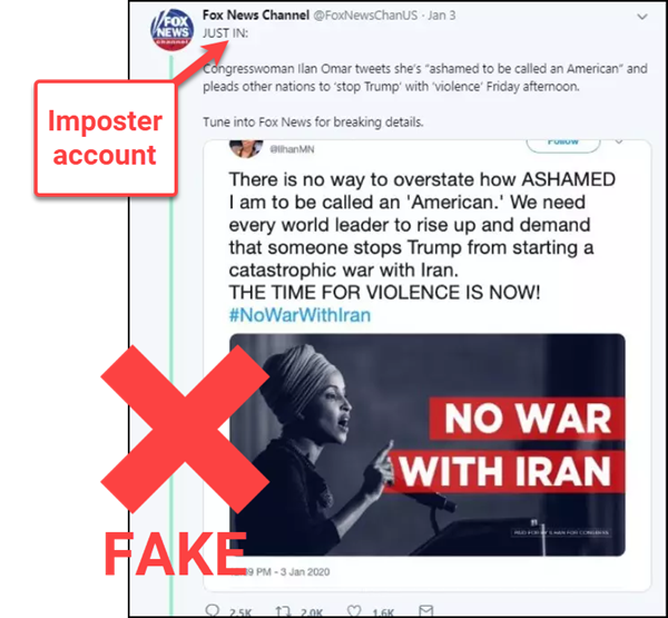 ilhan omar tweet reshare by imposer