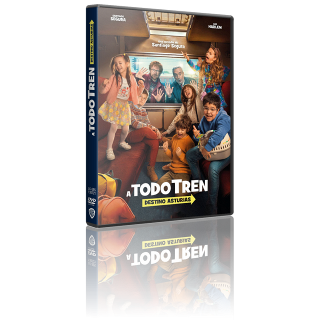 Portada - A Todo Tren, Destino Asturias [DVD9 Full][Pal][Castellano][Sub:Varios][Comedia][2021]