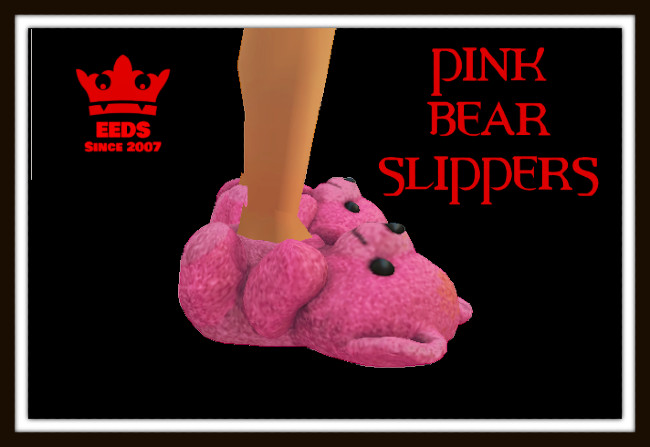 Pinkbears-Slippers