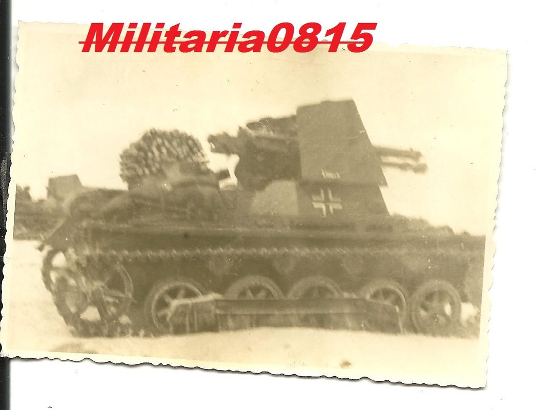 Foto 2 WK DAK Afrikakorps Panzer Panzerjäger Ken