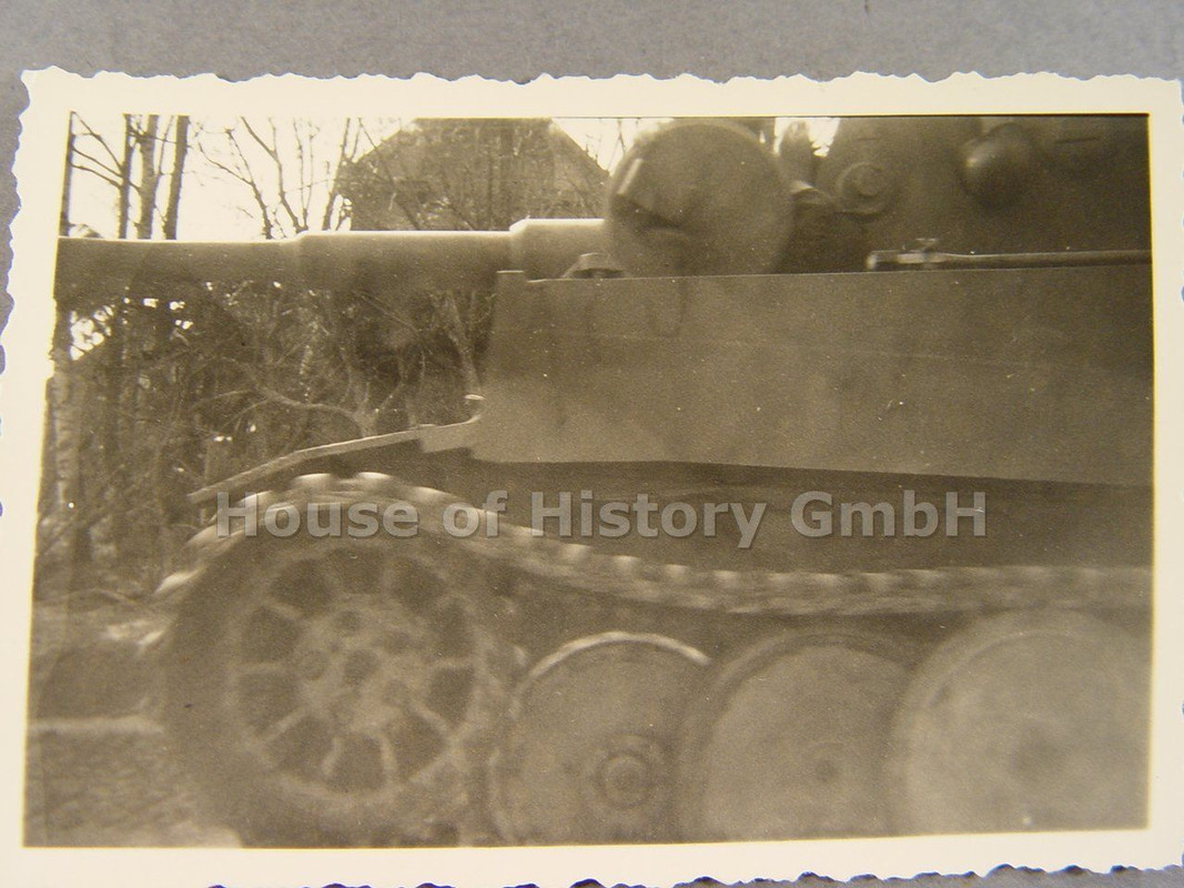 Fotos TIGER Panzer, Sd.Kfz. 181 frühe Ausführung