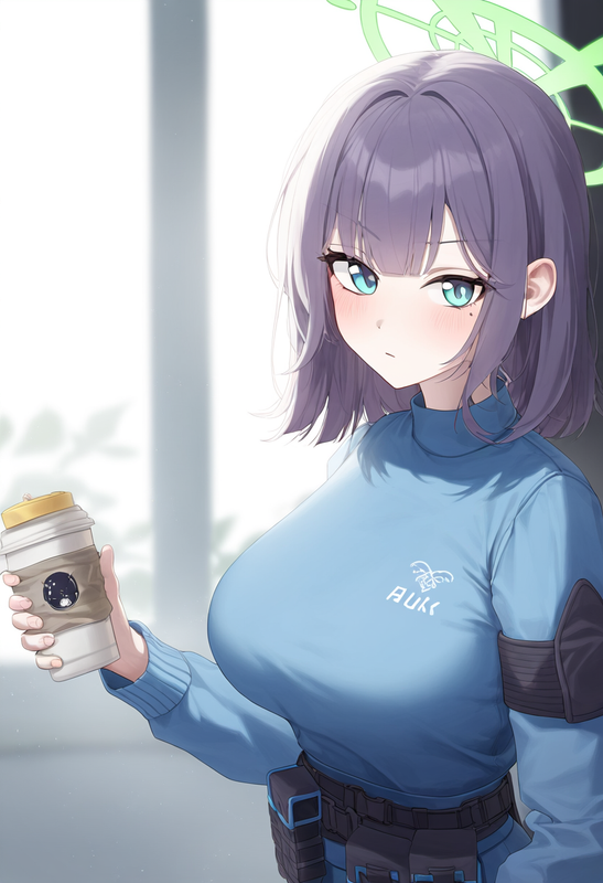 depth of field, 1girl, {saki (blue archive)}, {{{{aged up}}}}}, blue archive, be s-2949251725