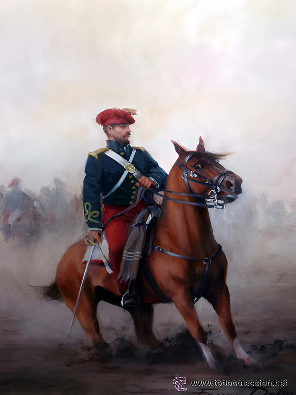 Carlista,1ª GUERRA CARLISTA. CABALLERIA CARLISTA DE GUIPUZCU