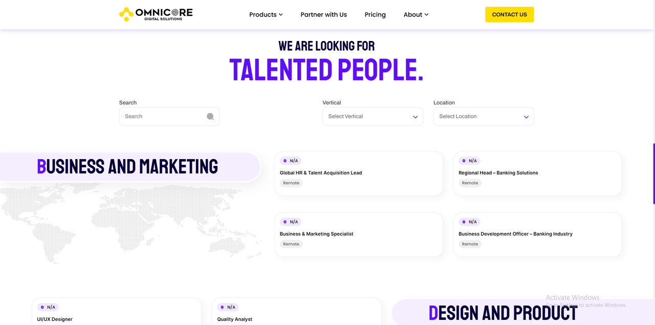 Omnicore Digital Website thumbnail 7
