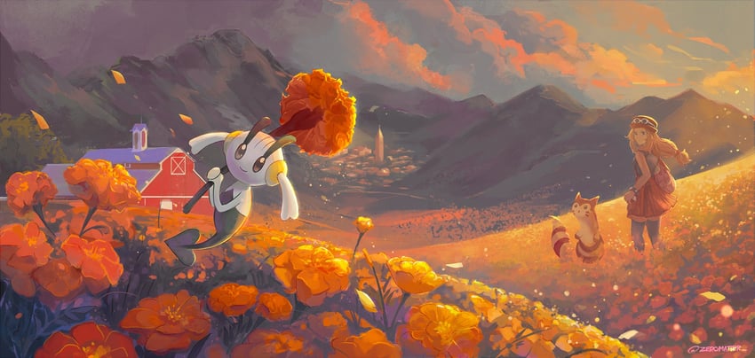 serena-furret-and-floette-pokemon-and-2-