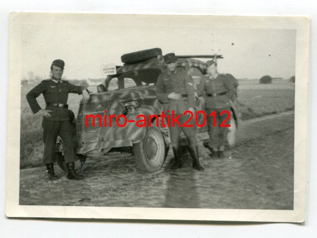Wehrmacht. PKW, Kübelwagen, Camo, Tarnung, Störu