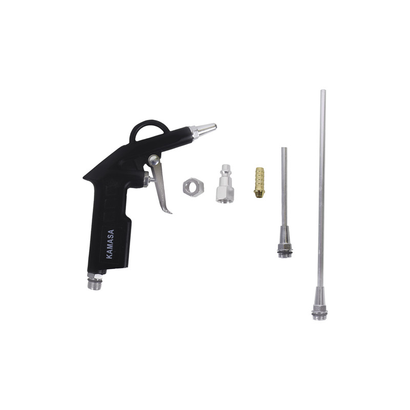 JUEGO DE PISTOLA PARA SOPLETE (5 PZAS) KAMASA