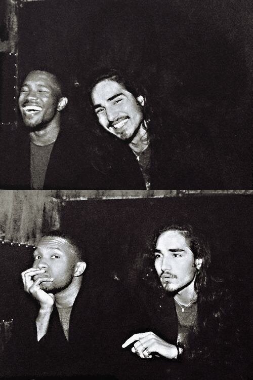 Frank Ocean and Willy Cartier