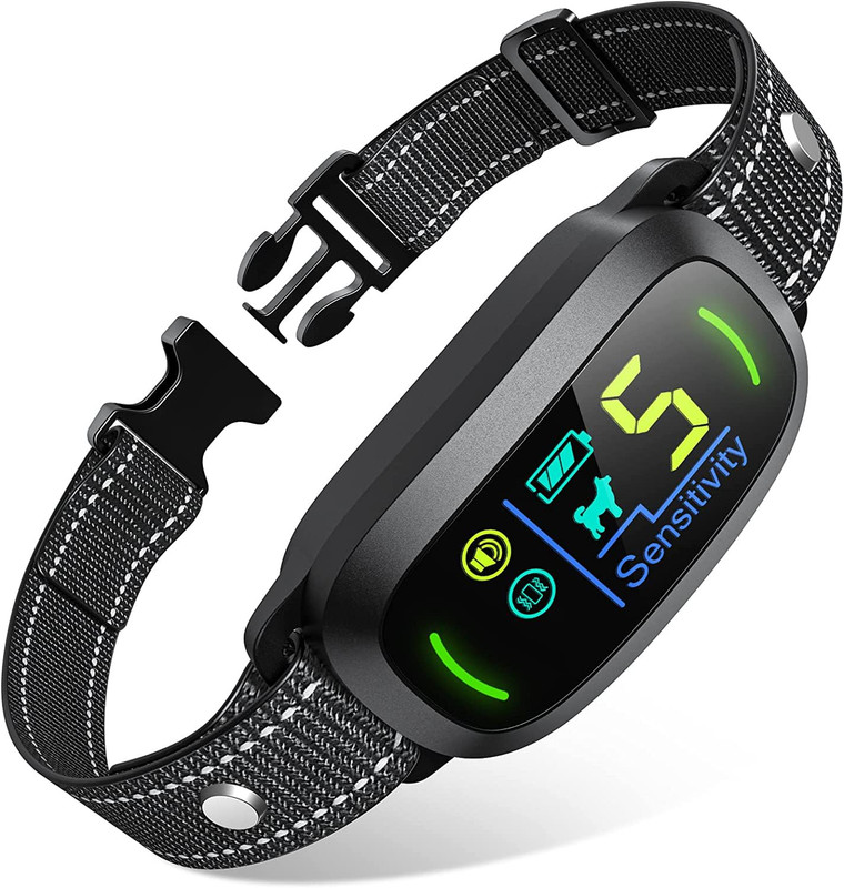 FAFAFROG Smart Rechargeable Dog Bark Collar