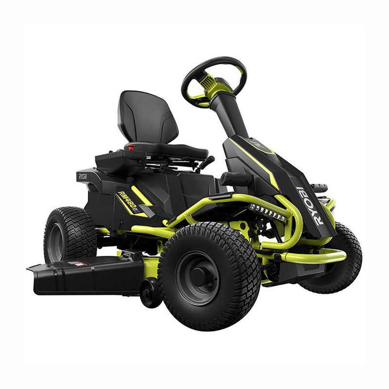 Home depot ryobi riding best sale lawn mower