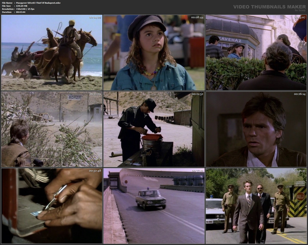 Macgyver S01e03 Thief Of Budapest.mkv