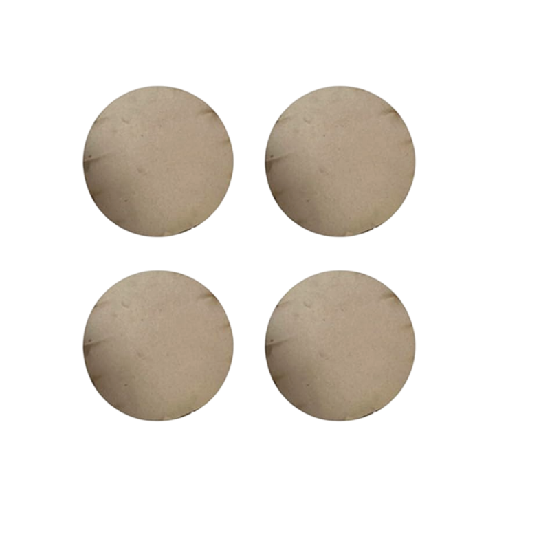 Penkraft Boho Art on Coasters ( Set Of 4 ) DIY Kit | Complete DIY Craft Kit for Beginners & Hobby Artists