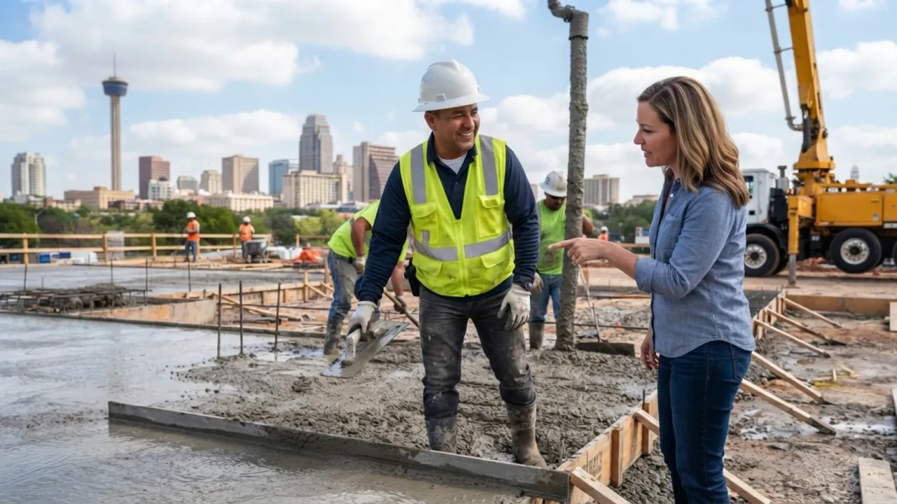 Concrete Contractor Insurance Credentials San Antonio