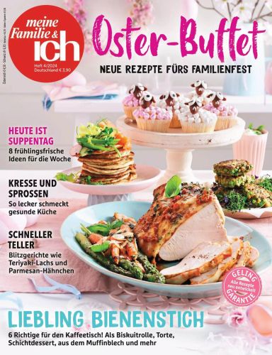 Cover: Meine Familie und ich Kochmagazin No 04 April 2024