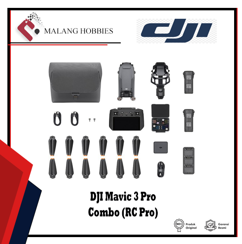 jual DJI Mavic 3 Pro Combo (RC Pro) - 4/3 CMOS Hasselblad Camera