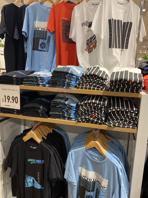 Blue Note T-Shirts at Uniqlo