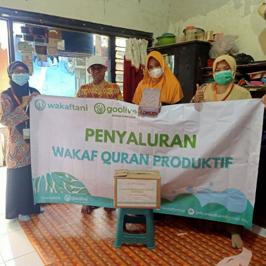 Penyaluran Wakaf Quran Produktif