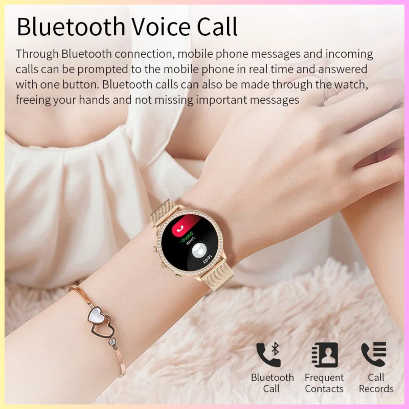 Montre connectée luxe femme