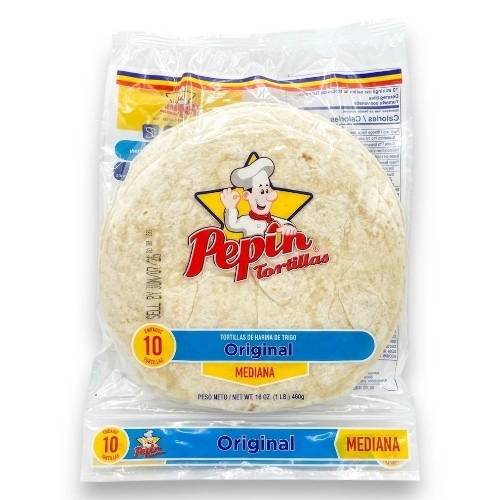 Pepin Tortillas De Trigo Mediana 10/1