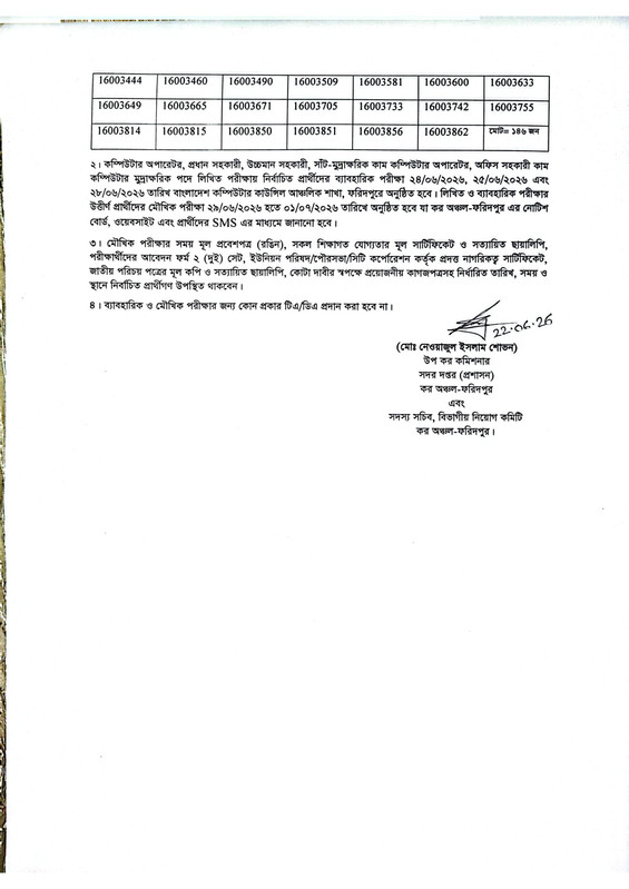 Tax-Faridpur-Exam-Result-2026-PDF-5