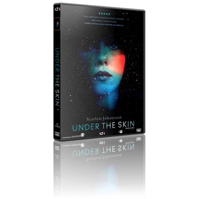 Portada - Under The Skin [DVD9 Custom][Pal][Cast/Ing/Fra][Sub:Varios][C.Ficción][2013]