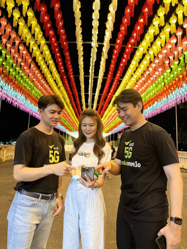 PIC3_AIS ดันซอฟต์พาวเวอร์ไทย ประเพณีลอยกระทง