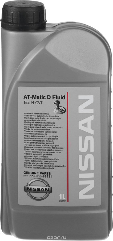 Мавло трансмиссионное Nissan AT-Matic D Fluid