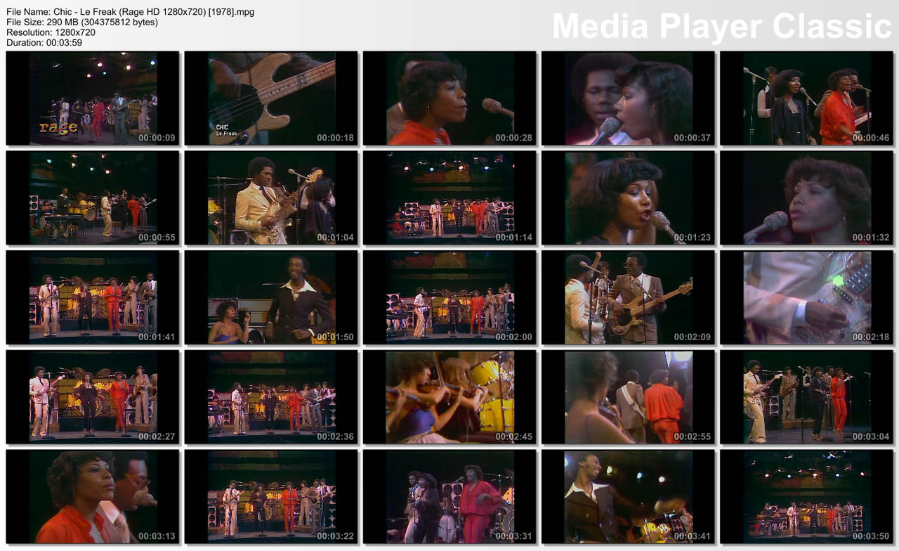 Chic - Le Freak (Rage HD 1280x720) [1978]