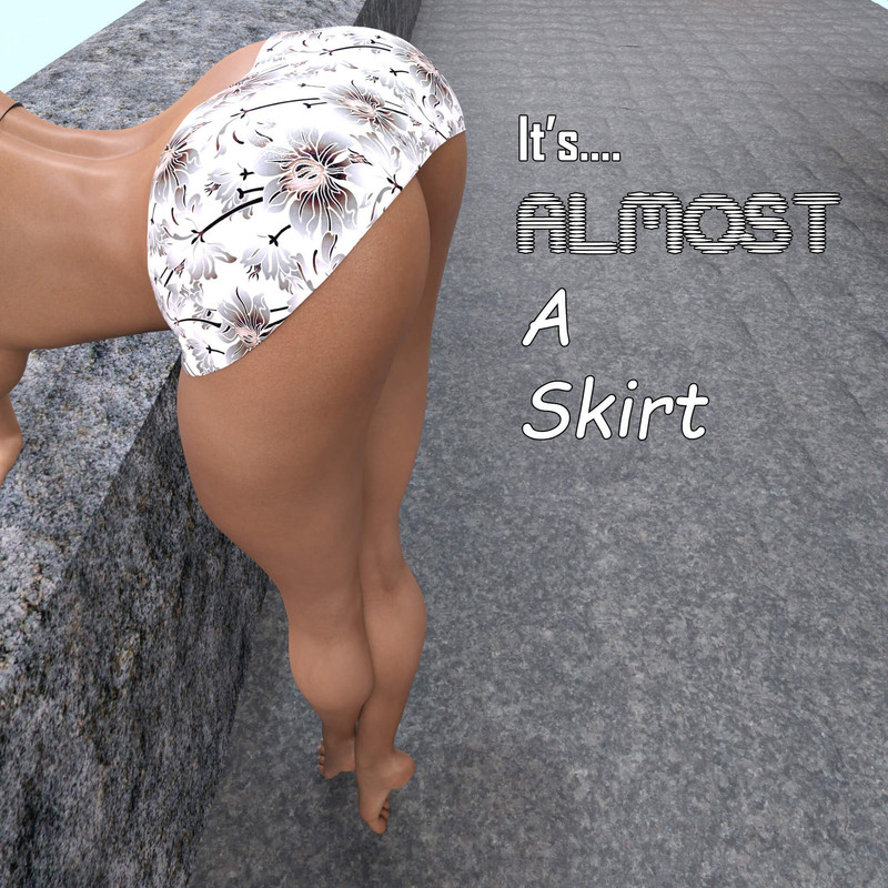 Almost a Skirt Reactive dForce Mini for Genesis 8 Female