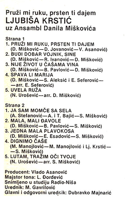 Ljubisa Krstic 1984 kz