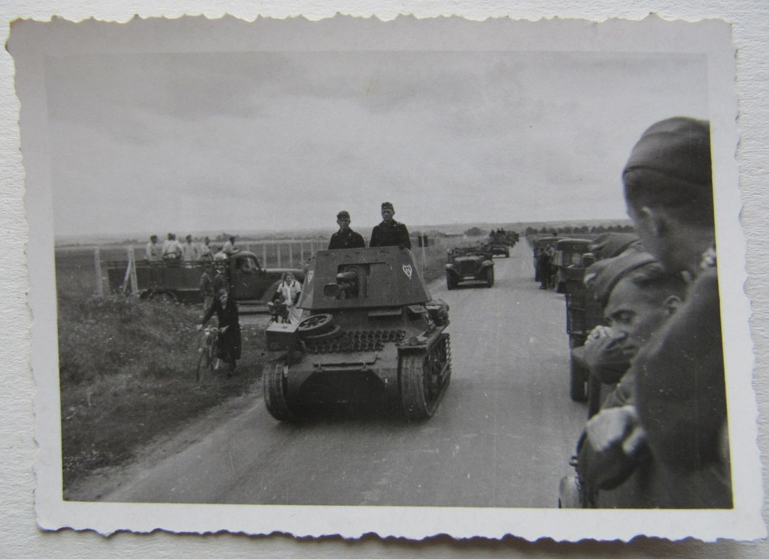 WWII GERMAN Foto Panzer Tank Sturmgeschütz Kennu