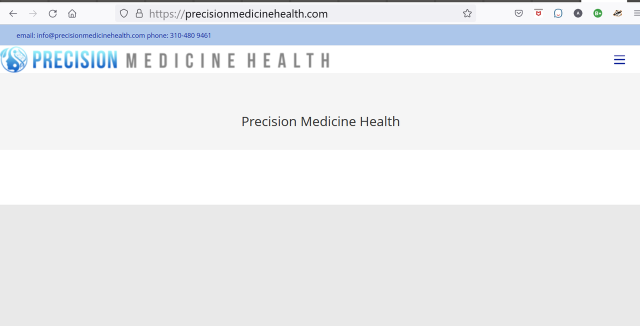 top bar, header with logo picture, navigation