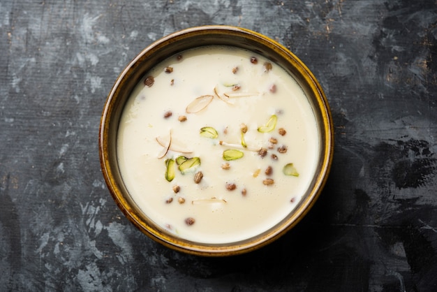 Authentic Gujarati Basundi