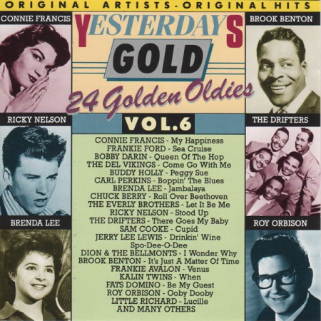 VA - Yesterdays Gold: 24 Golden Oldies Vol.6 (1988) MP3