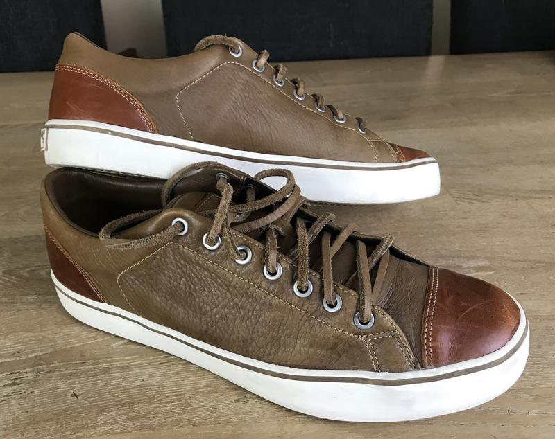 Adidas David Beckham Doley Lux Brown Leather Shoes Trainers Size UK 9  G21389 | eBay
