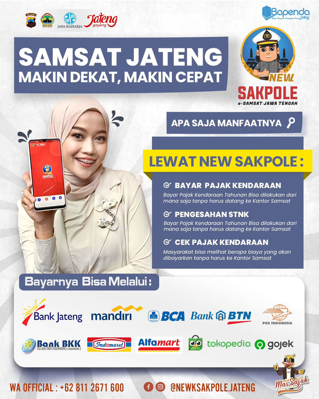 Car ikut pemutihan pajak kendaraan 2024 di Jateng.