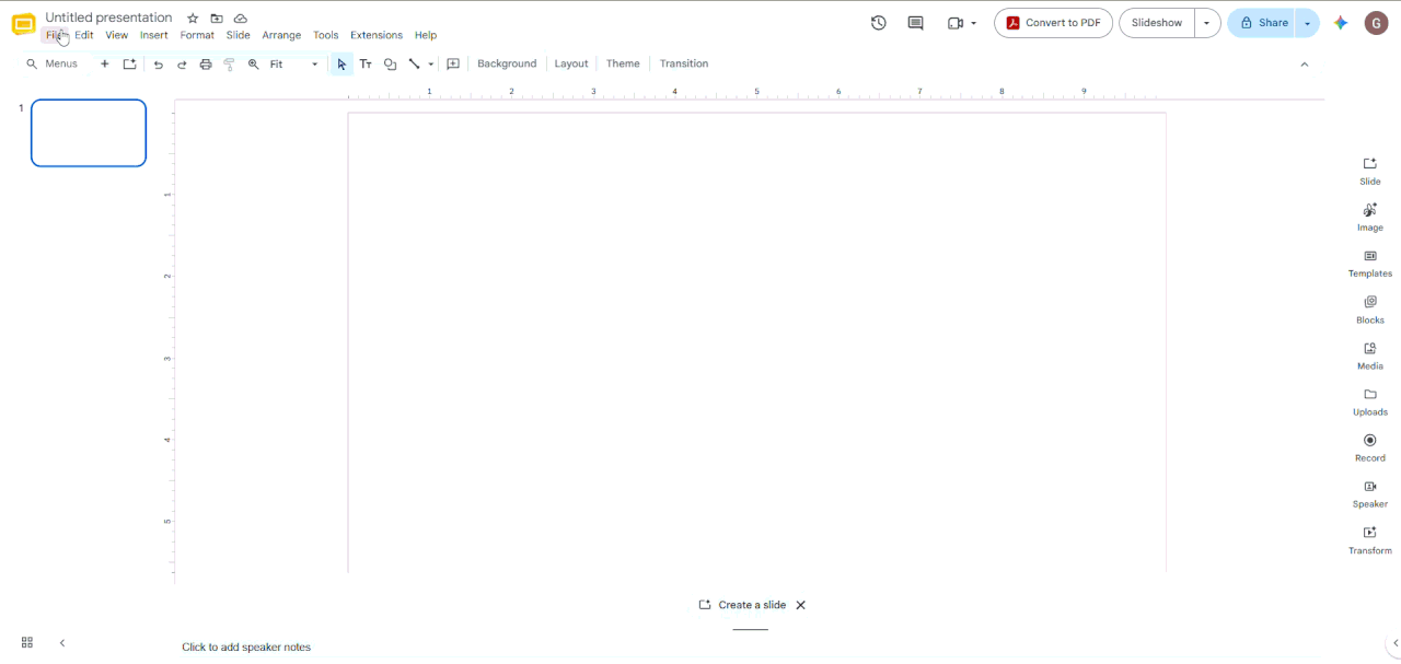 Convert PowerPoint to Google Slides Demo