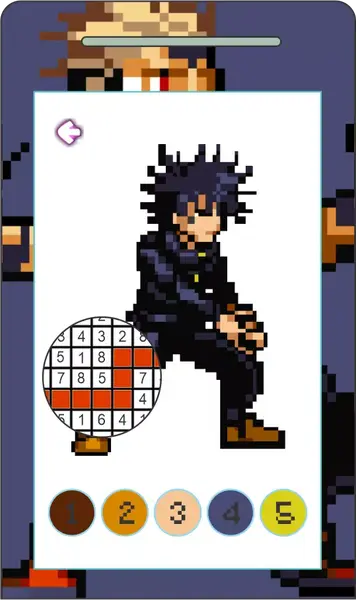 Jujutsu Kaisen Pixel Art APK download 