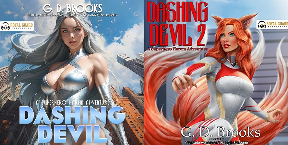 G. D. Brooks Dashing Devil (1-2) A Superhero Harem Adventure