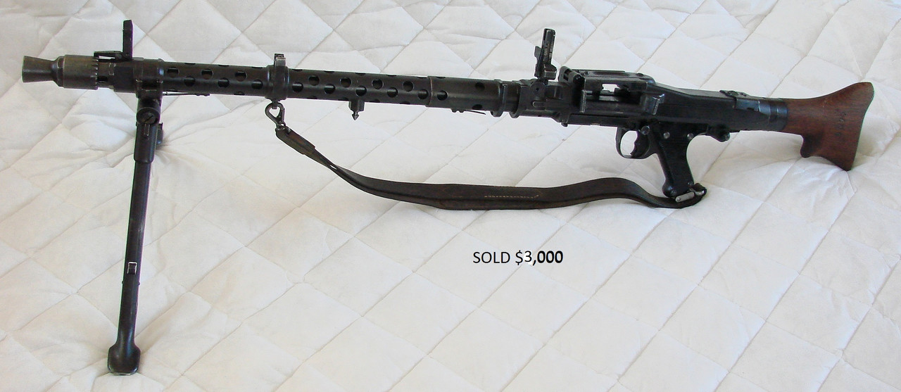 Dewatt MG34 Gustloff assembled-SOLD--$3,000